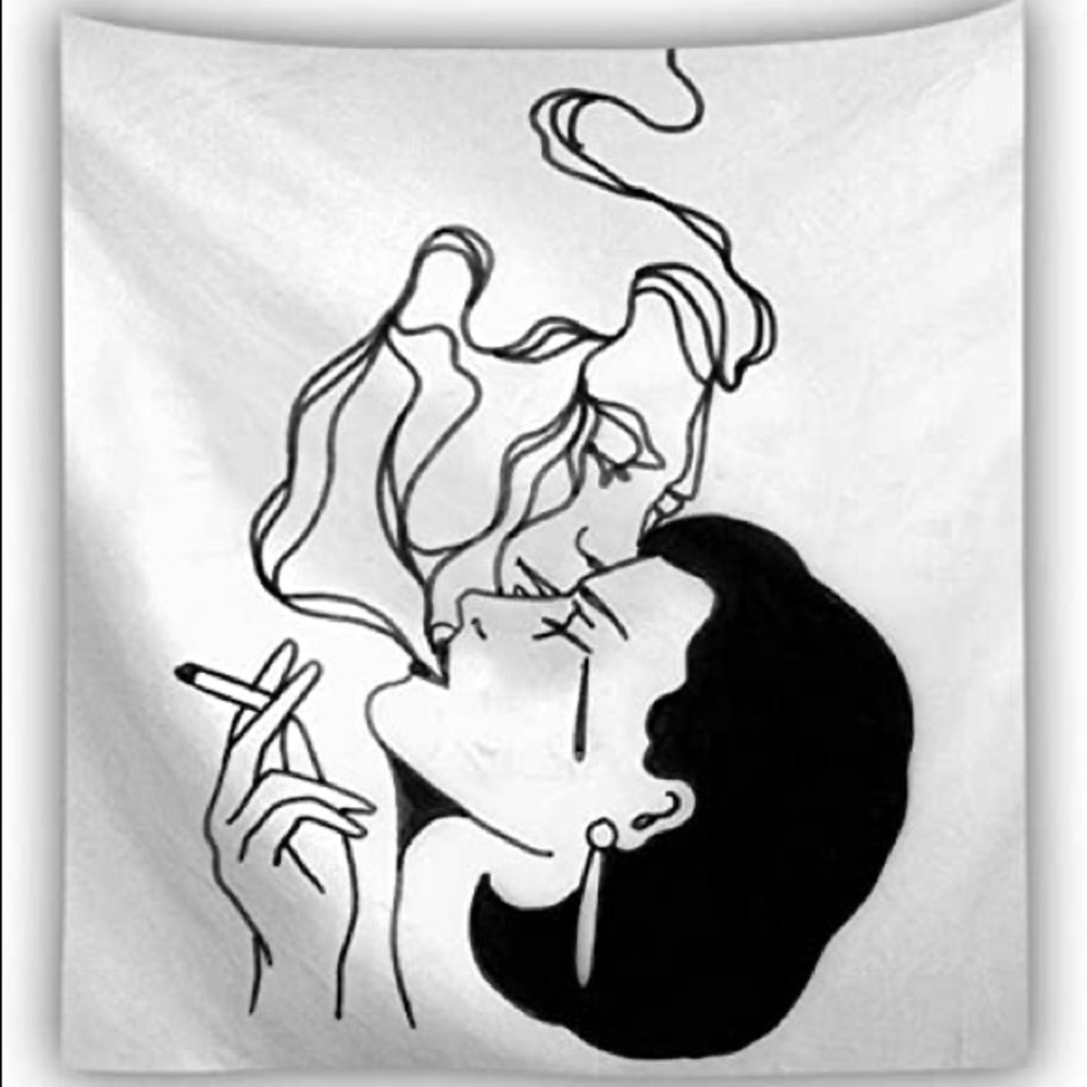 Minimalist tapestry